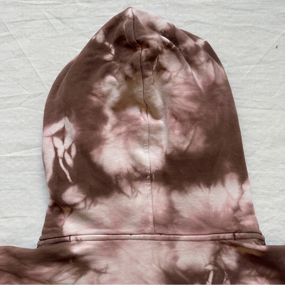 Lululemon All Yours Hoodie in Earth Dye Clay Size 8 Cotton Terry - Picture 8 of 16